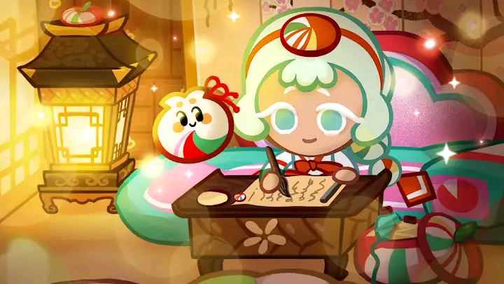 Okchun Cookie at her desk